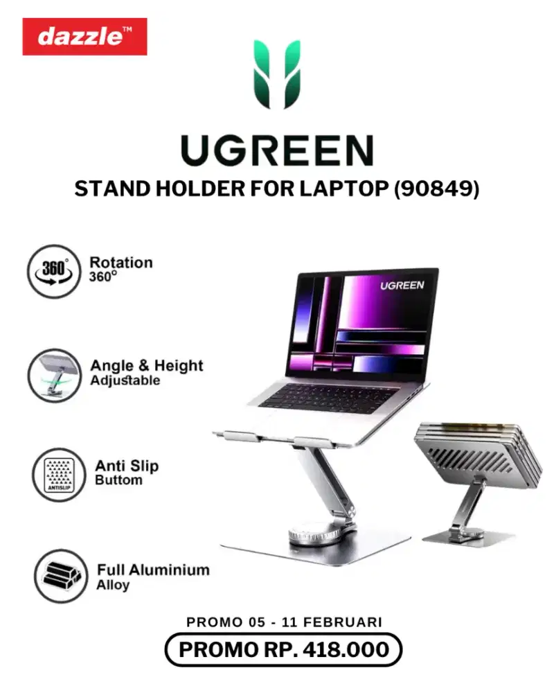 UGREEN LAPTOP STAND (90849)