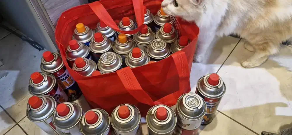 Jual kaleng gas portable