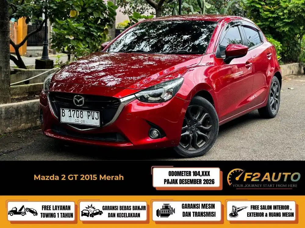 Mazda 2 GT Skyactive 2015 Merah