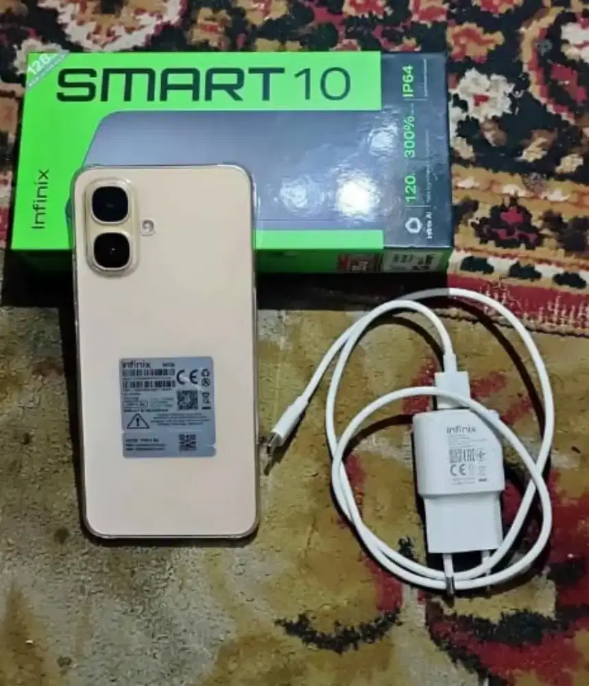 infinix smart 10 ram 4+4/64 muluss