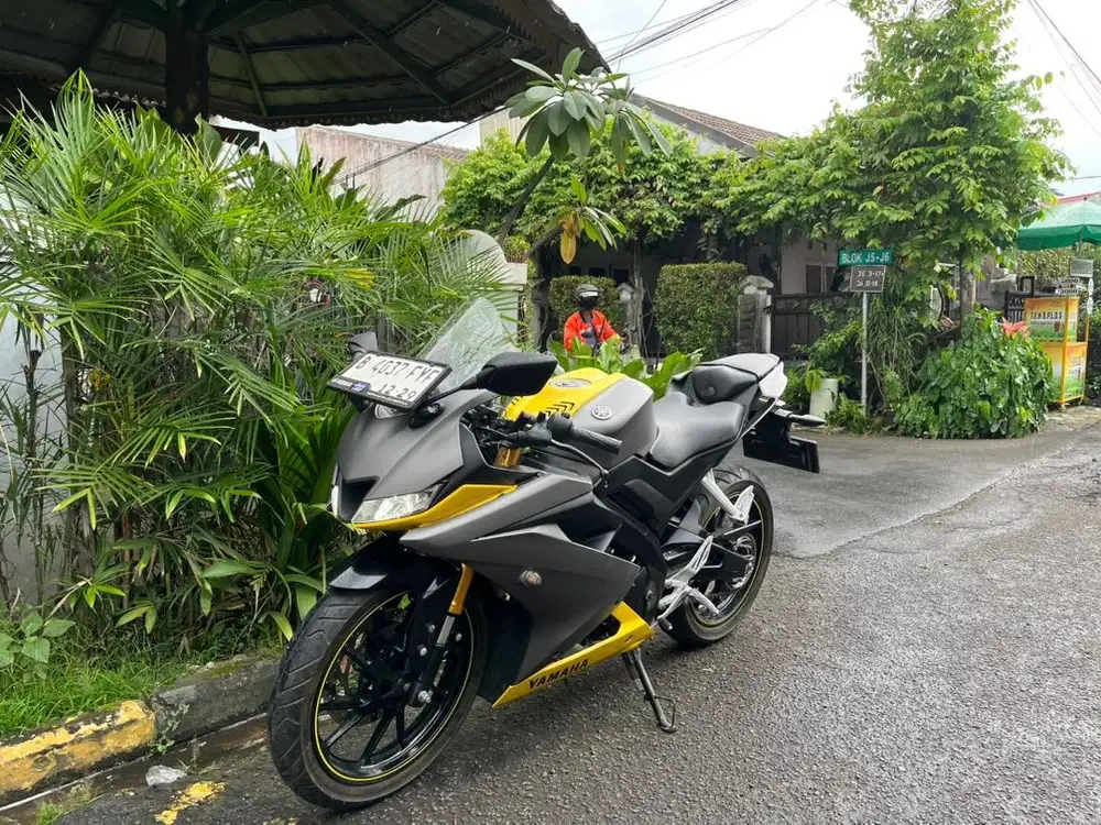 2019 yamaha R15 V3 low km like new grey favorit