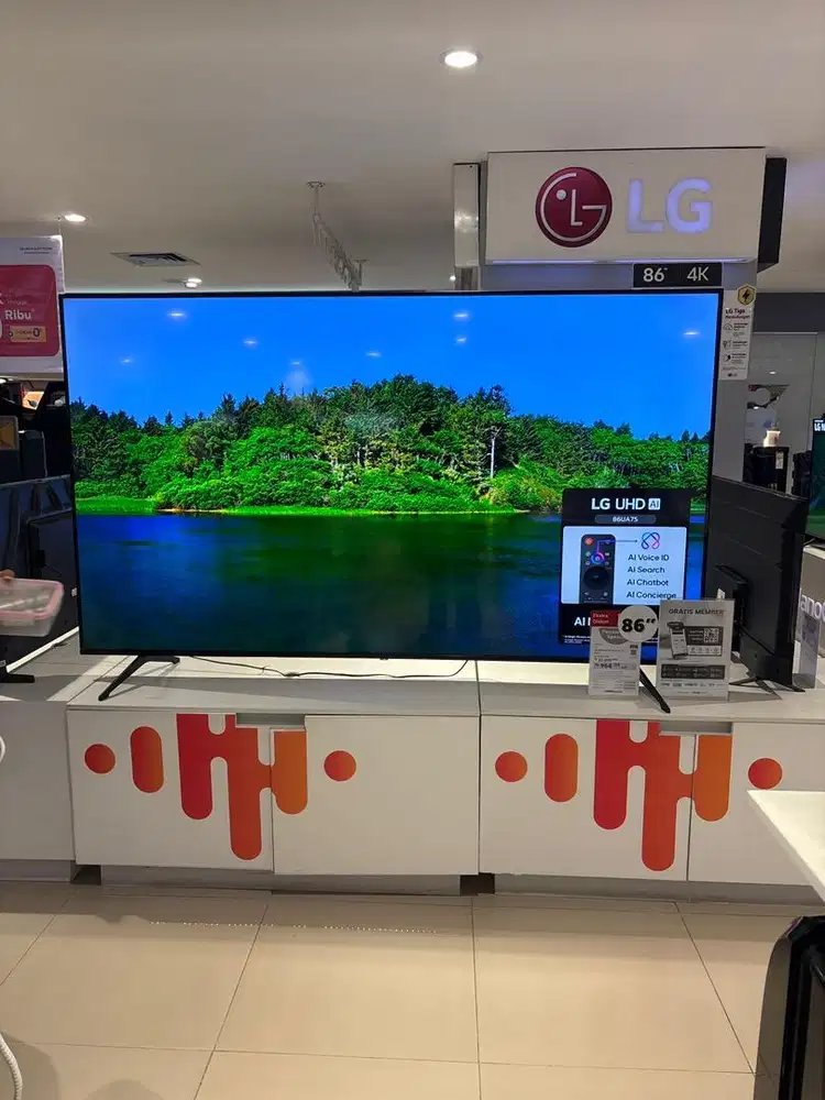 LG Led tv smark 4K 86 inchi