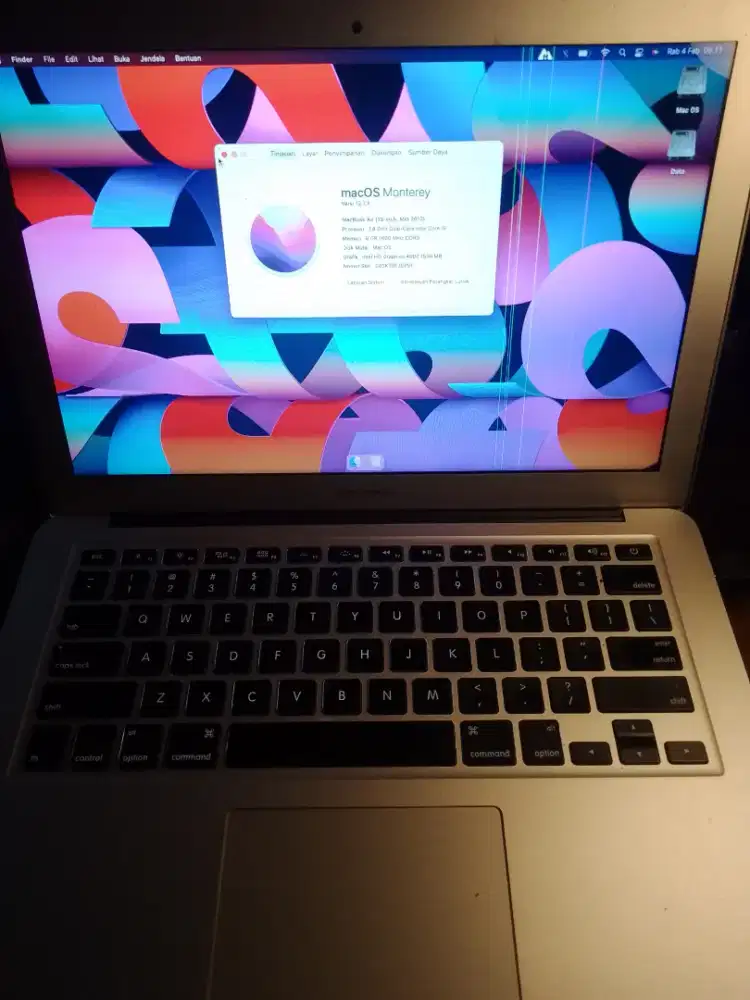 Macbook air 2012 ukuran 13 inch