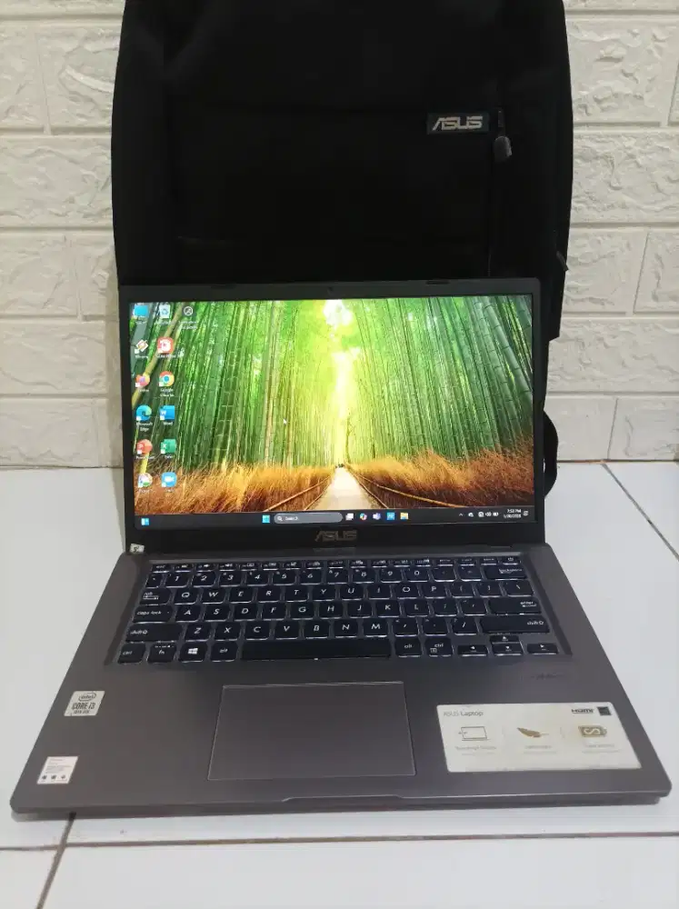 Laptop Asus A416J, Intel core i3 gen 10, layar Full HD
