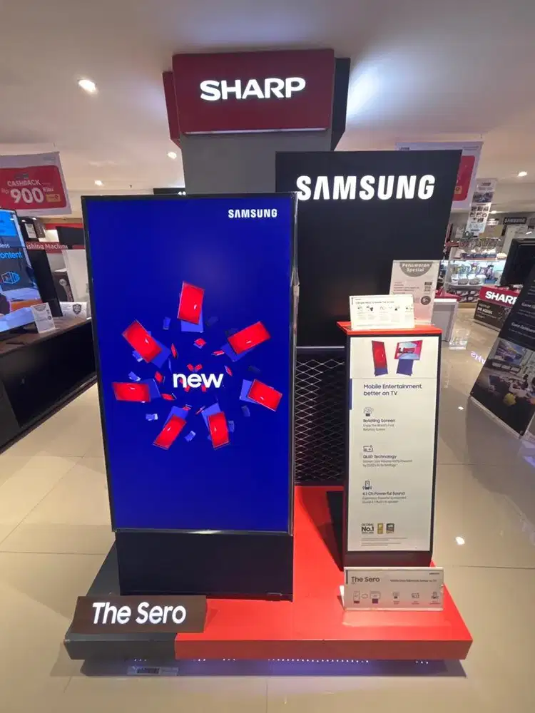 Samsung The sero Led tv smart 4K 43 inchi