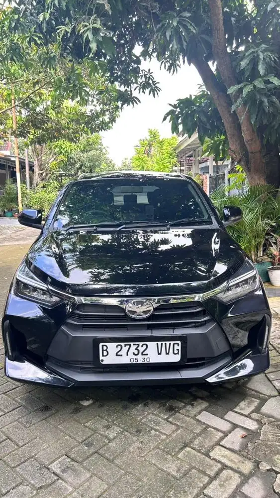 Toyota Agya 2023 Hitam - Km rendah, Siap Pakai, Tinggal Gas!
