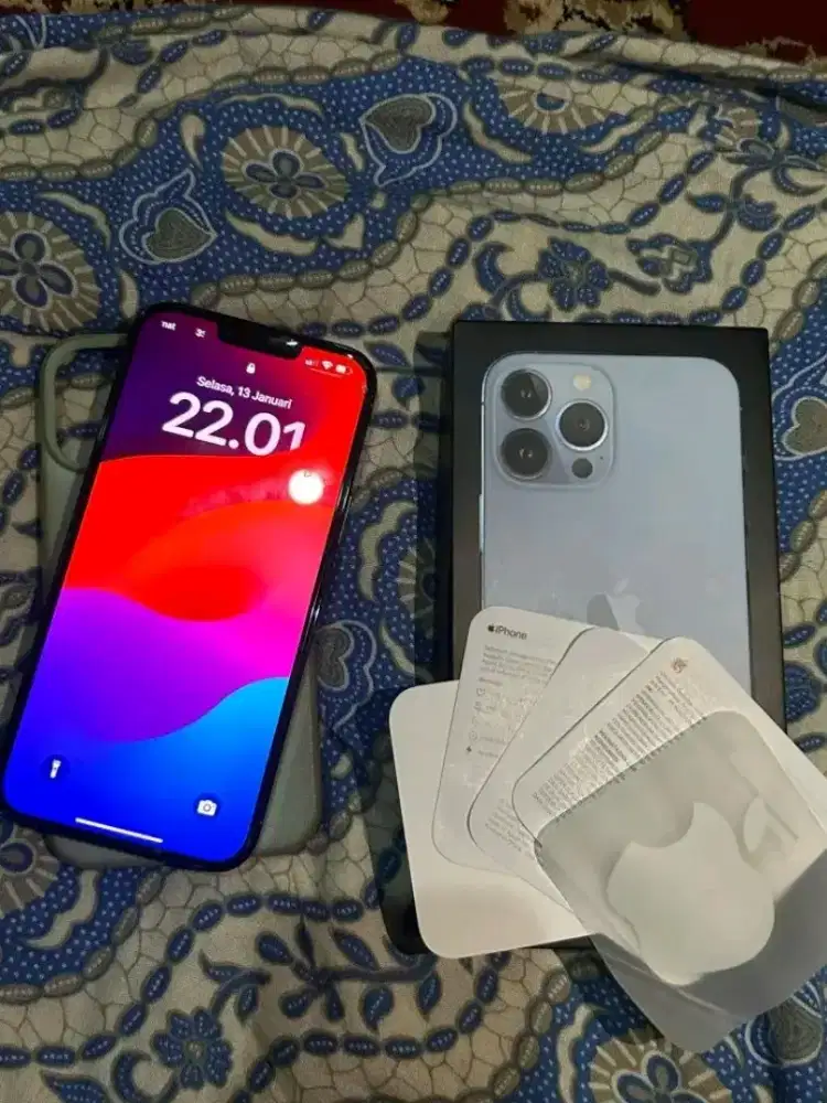 iphone 13 pro max 256 GB ibox full shet