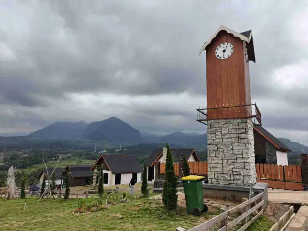 Tanah SHM Puncak 2 Bogor Murah Zona Kuning Siap Bangun