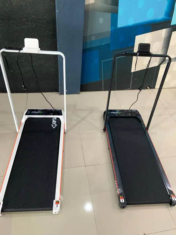 TREADMILL ELEKTRIK WALKING PAD ALAT OLAHRAGA LARI RUMAHAN BISA DILIPAT