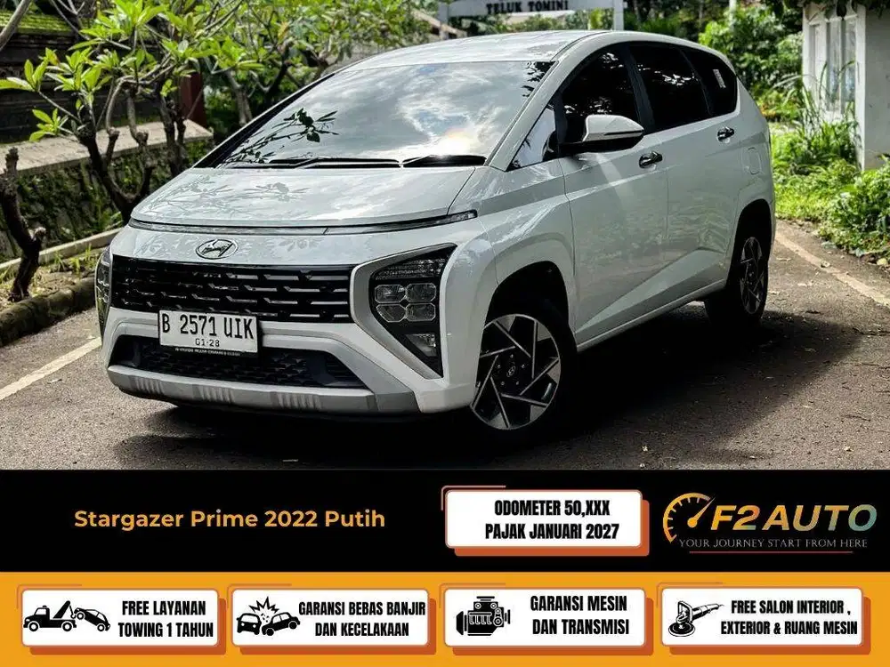 Hyundai Stargazer Prime IVT 2022 Putih