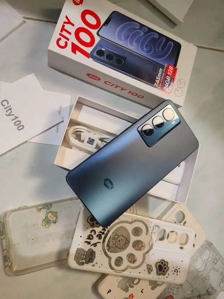 itel city 100 6+12gb navy