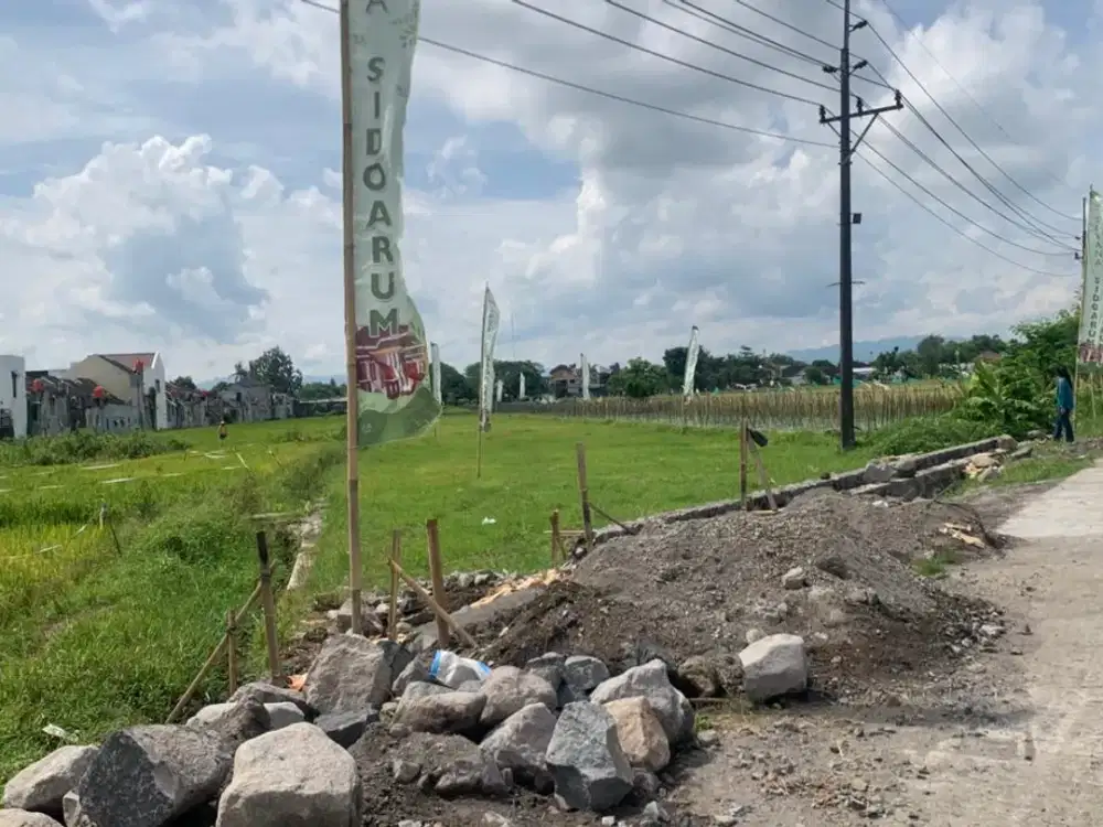 Tanah Strategis Sidoarum di Lingkungan Perumahan