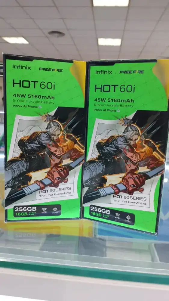 Infinix hot 60i 6/128GB Garansi resmi Infinix bisa COD/Cicilan