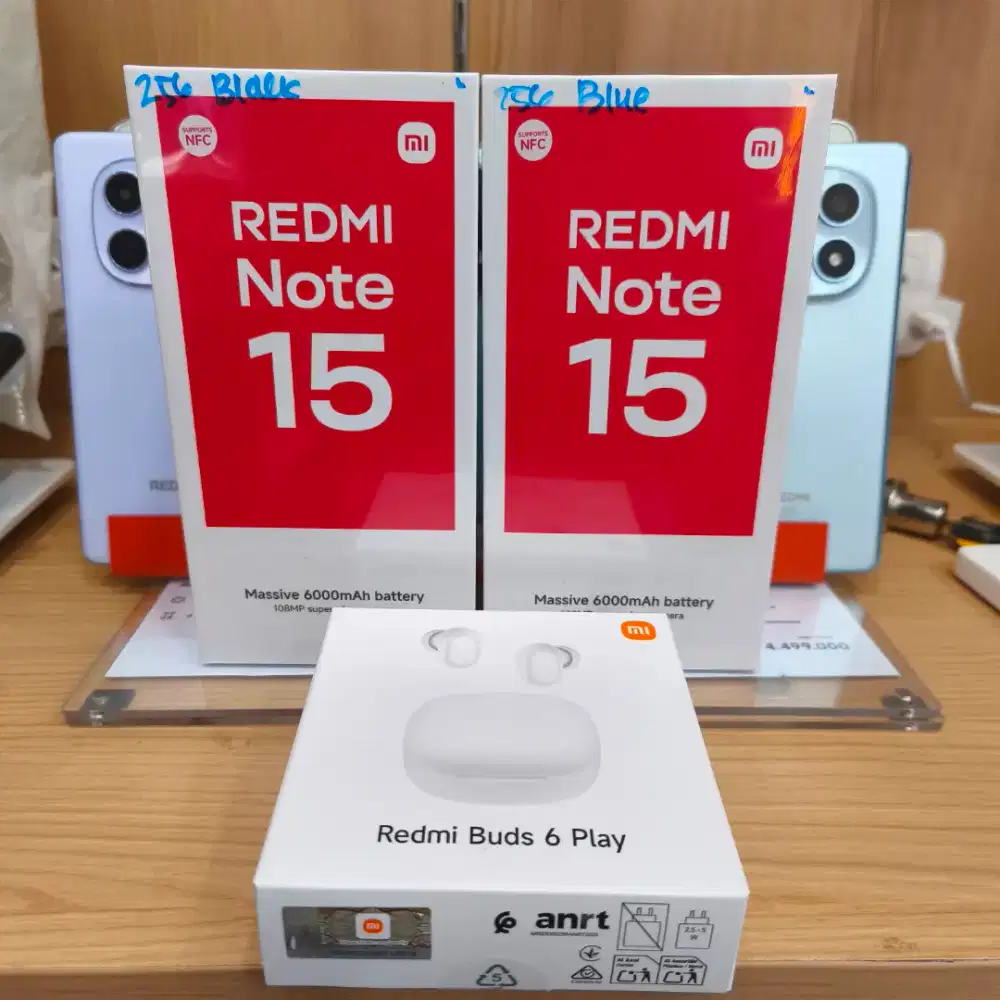 Redmi Note 15 8/256 Free Buds 6 Play