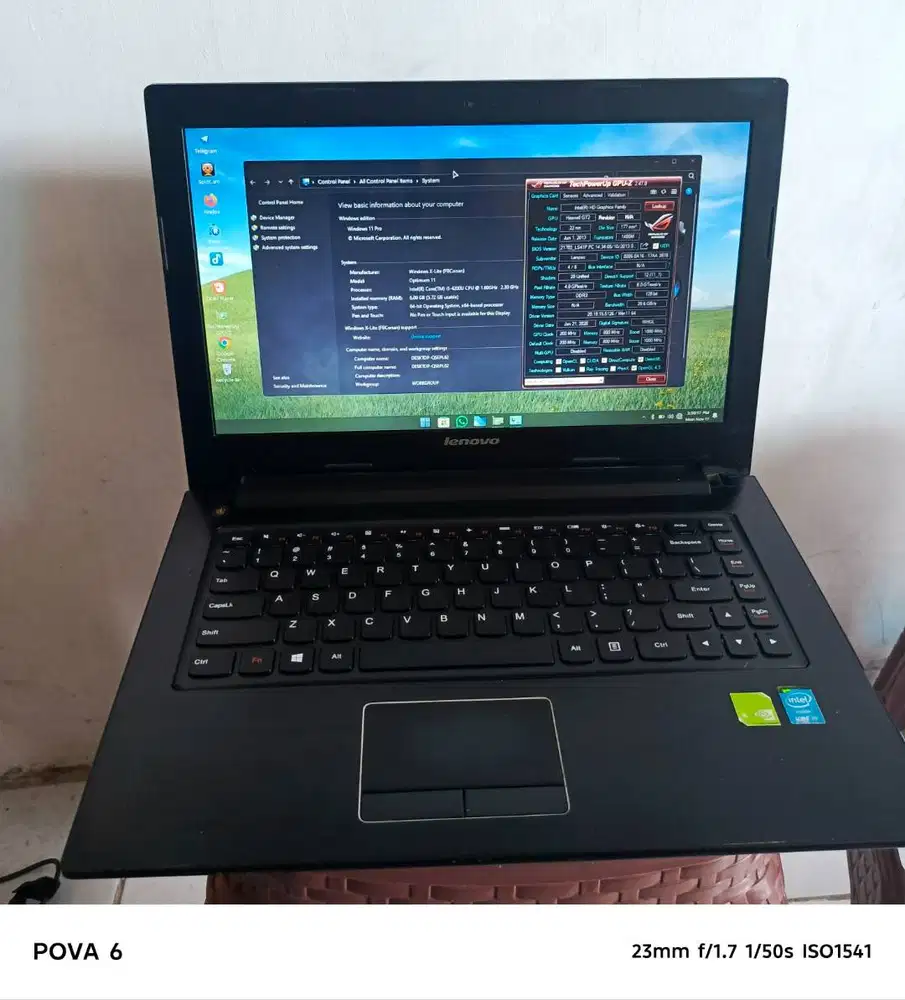 LENOVO Core i5/Ram 6gb/SSD+Hdd /Tuk Pelajar,Usaha,Bisnis,Design23
