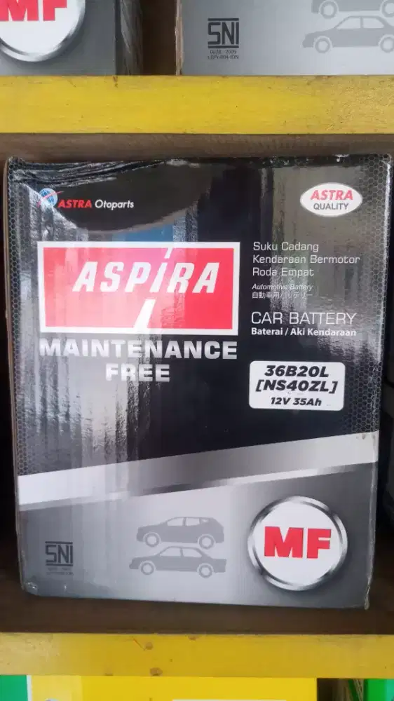 Jual aki baru mobil dan motor