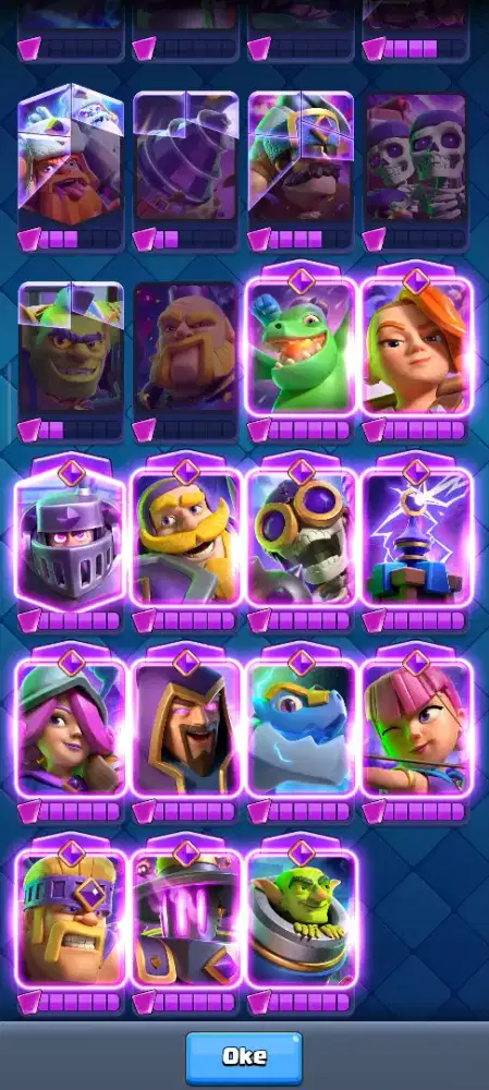 Clash Royale kartu gold evo dll bkn coc mobile legends genshin impact