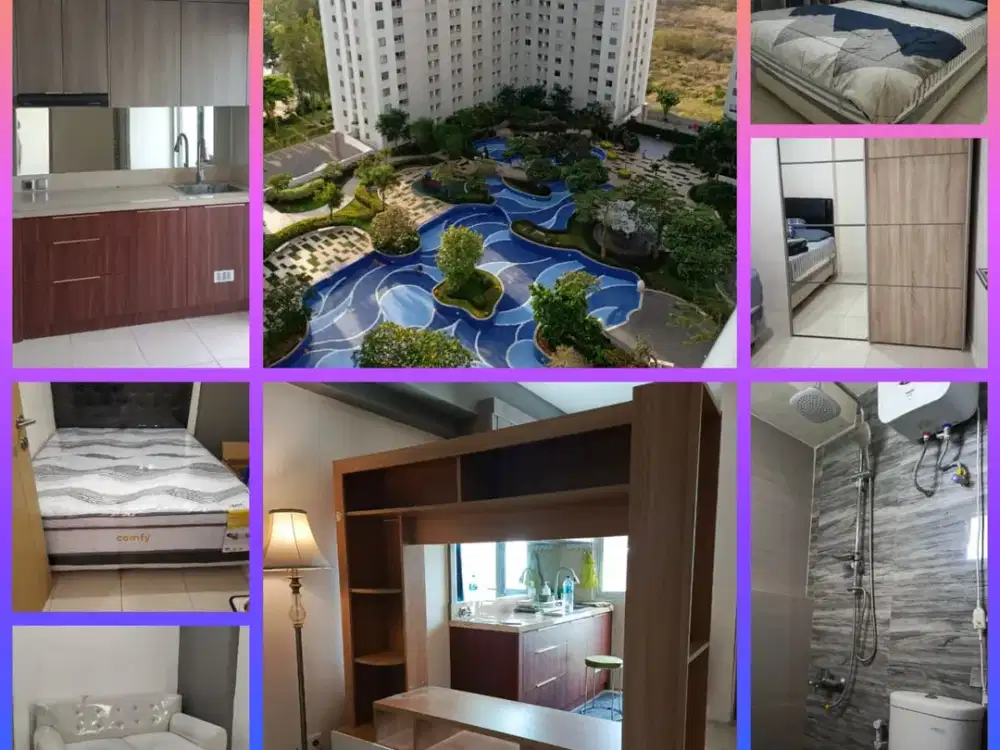 FOR SALE APARTEMEN EDUCITY 2BR EXECUTIVE SIAP MASUK FULL FURNISH