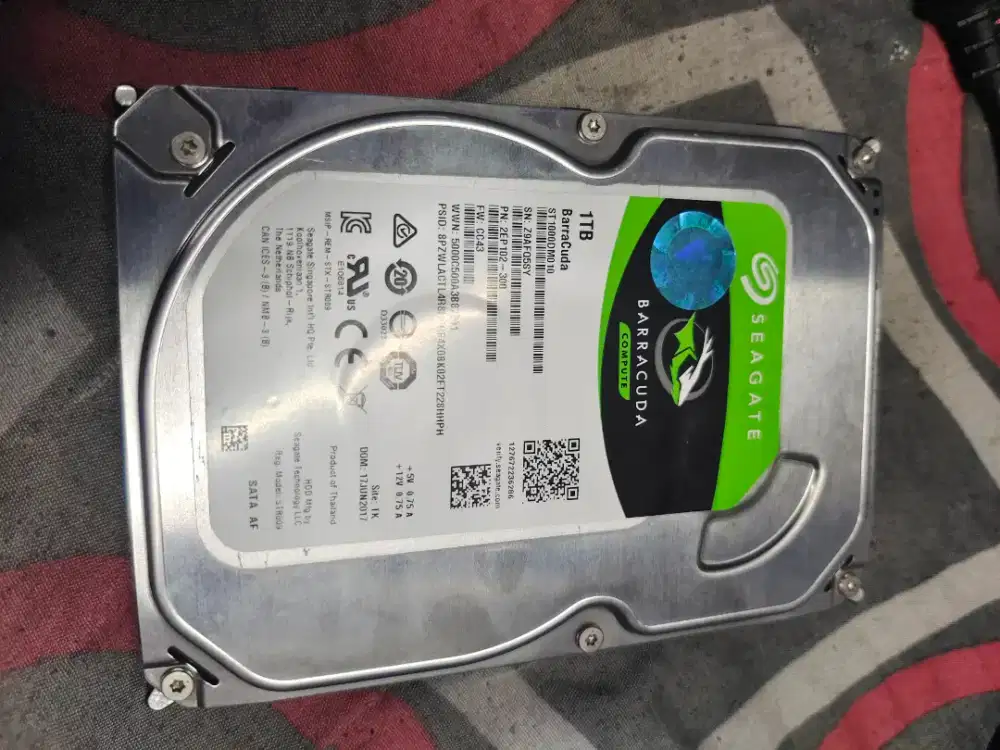Hardisk pc 1 TB normal 100%