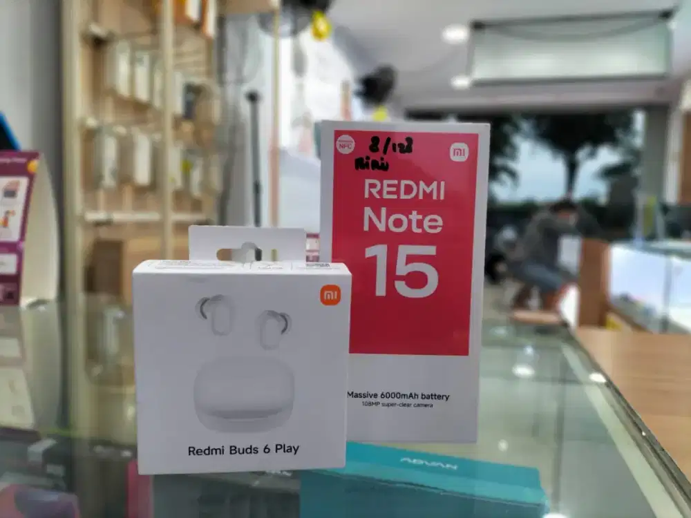 Gas beli redmi note 15 free buds 6 play bisa cod