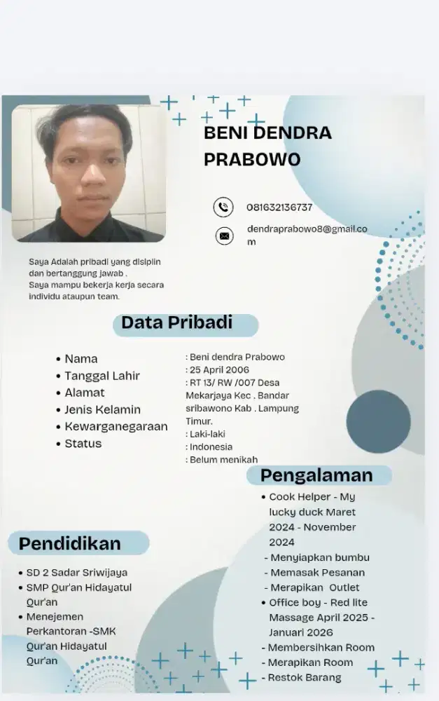 Mencari lowongan pekerjaan