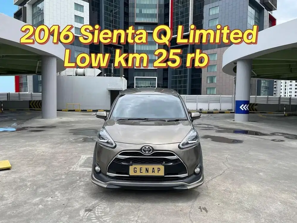 Toyota Sienta Q Limited 2016 Abu Metalik