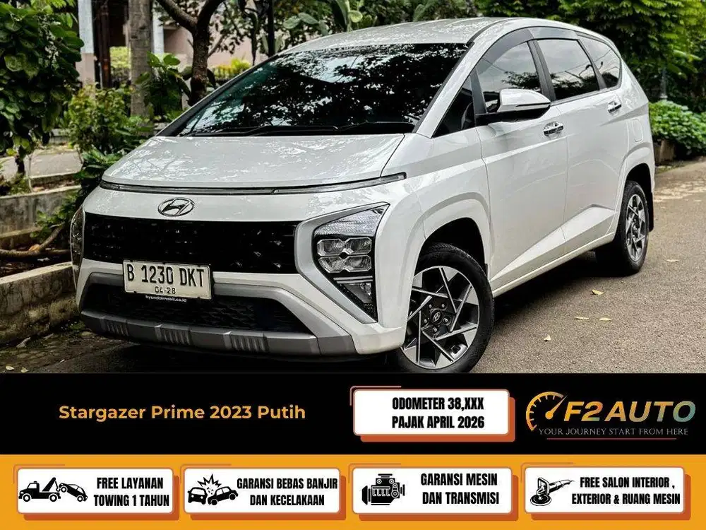 Hyundai Stargazer Prime IVT 2023 Putih