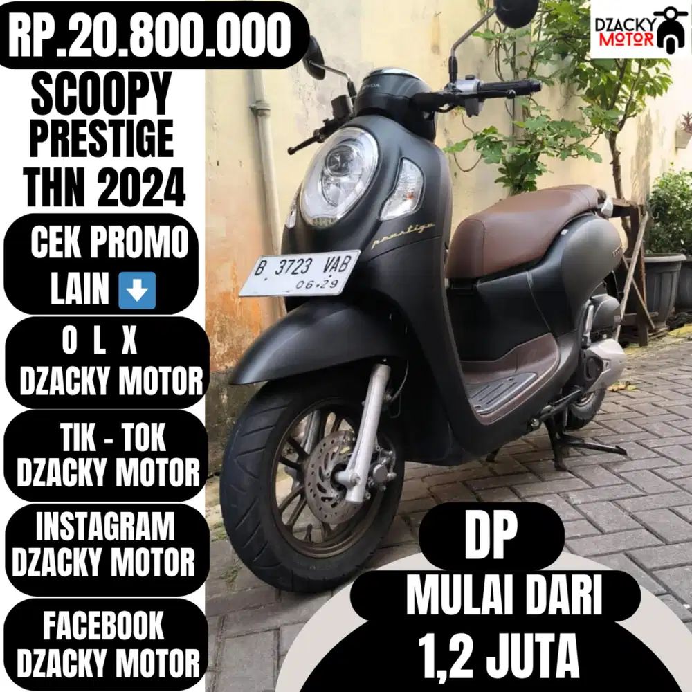 SCOOPY PRESTIGE 2024 SECOND LIKE NEW