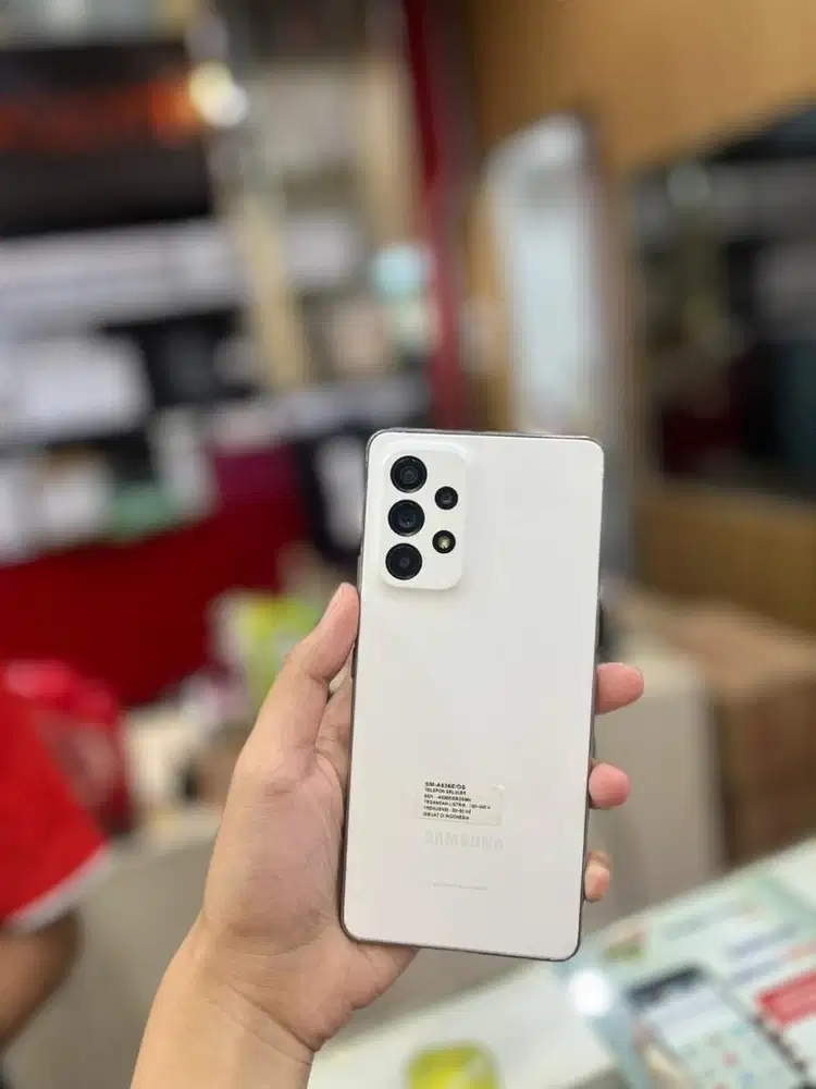 SAMSUNG A53 5g 8/128 second like new full set blm lernah servis