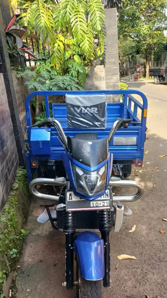 Viar 3 roda tahun 2024 warna hijau mulus