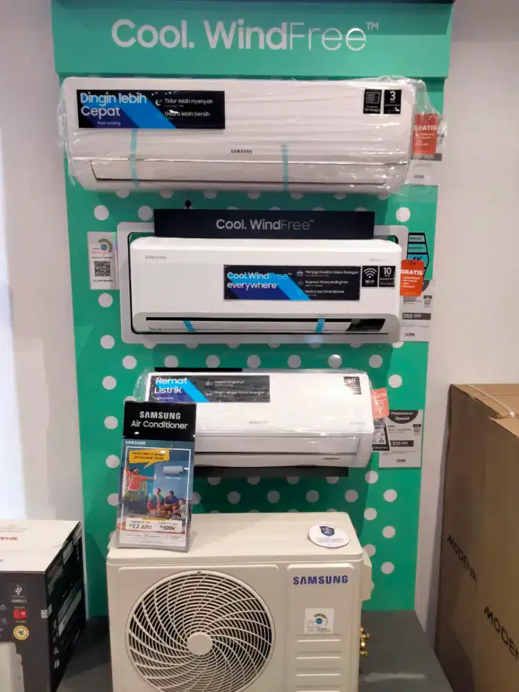 CREDIT AC SAMSUNGPROMO BUNGA RENDAH FREE 1KALI CICILAN