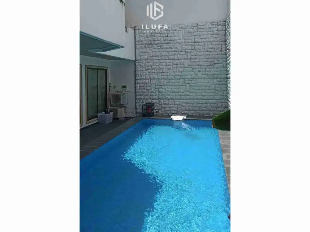 disewakan rumah bisa untuk kantor atau hunian area permata hijau