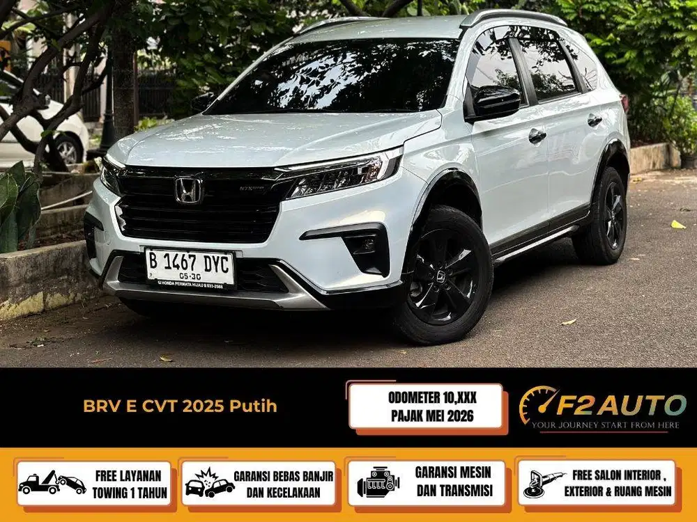 Honda BRV E CVT 2025 Putih