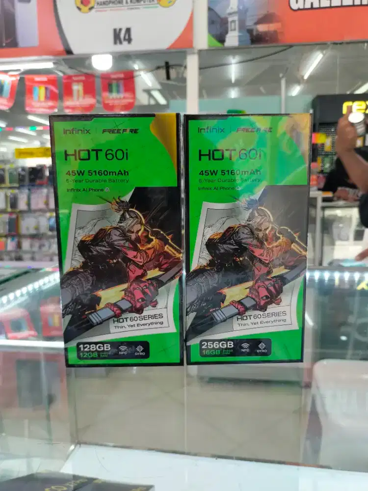 Infinix Hot 60i 8/256gb dan 6/128gb