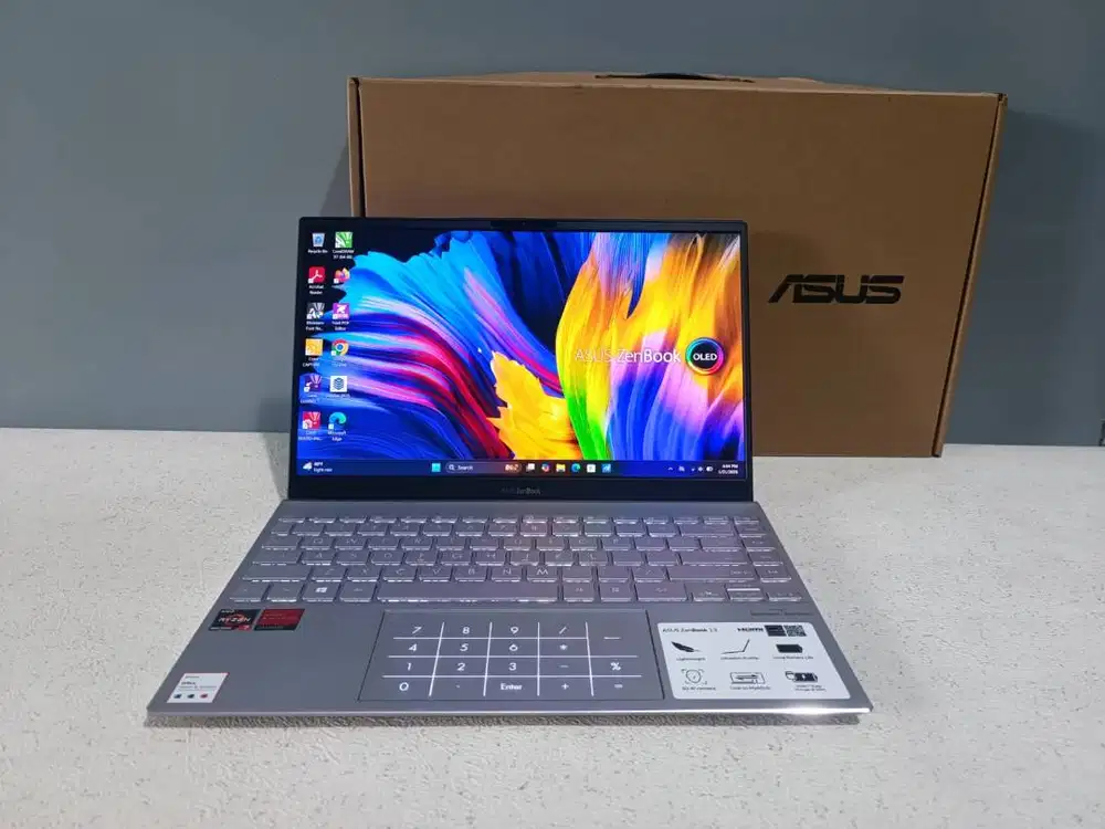 ASUS ZenBook OLED Ryzen 7 — Laptop Premium untuk Produktivitas Tanpa B