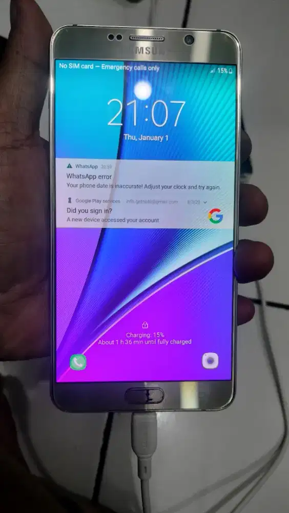 Samsung galaxi note 5