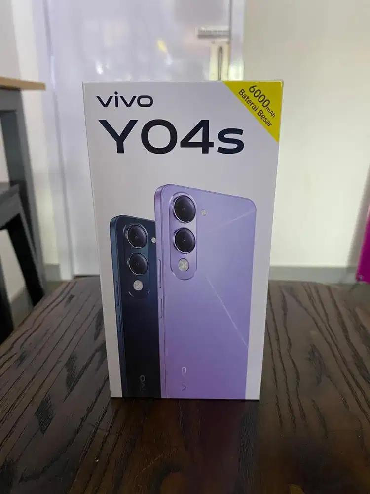 vivo Y04S dengan ke unggulan baterai besar 6.000mAh,desain premium
