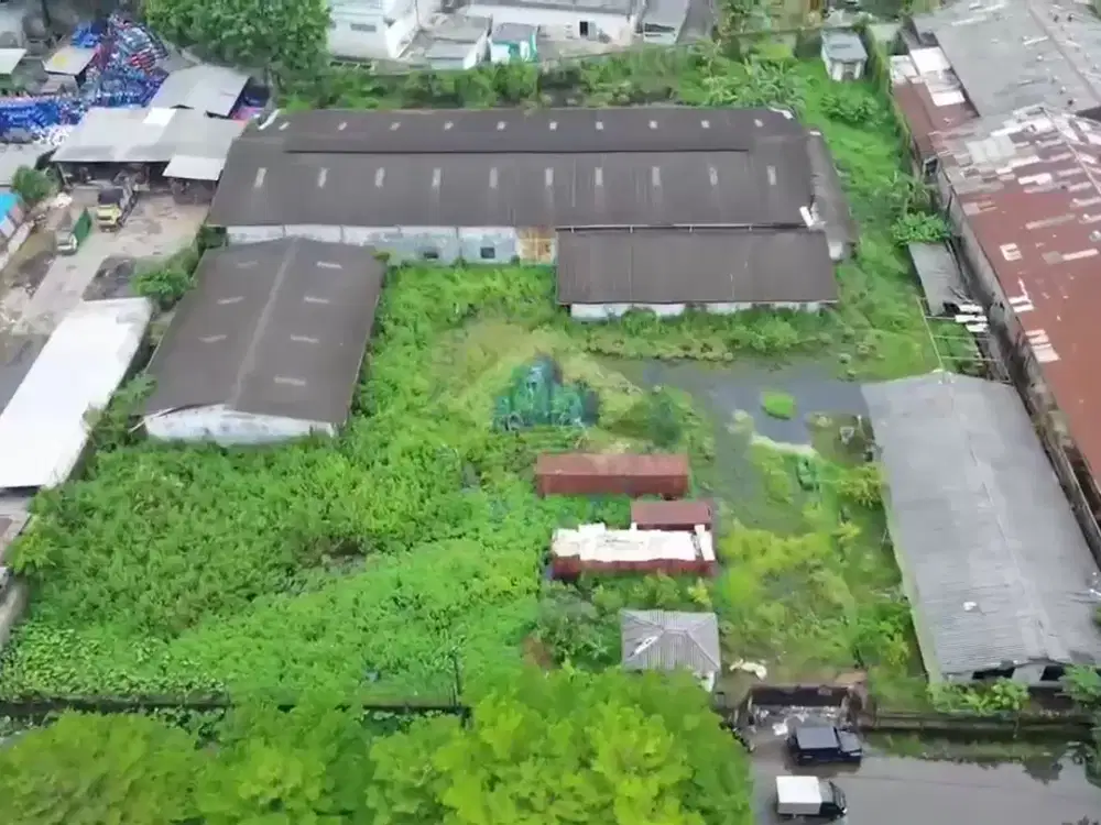DIJUAL - Tanah & Bangunan Ex Pabrik – Kawasan Industri Manis, Jatiuwung, Tangerang