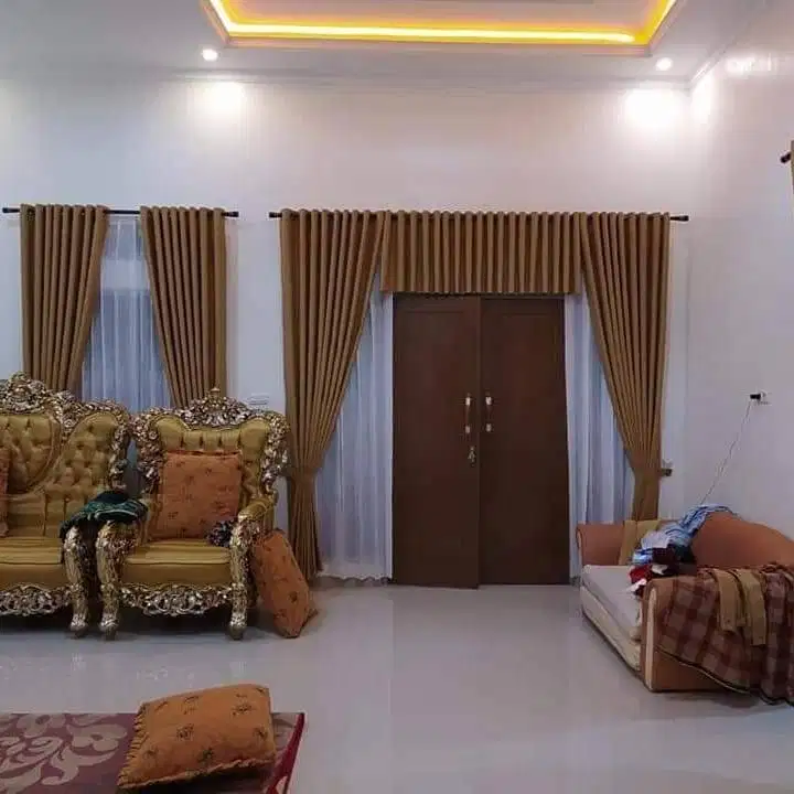 Beli Gorden Blackout Pasang Skat Klinik Hordeng Pintu Gordyn Vitrase