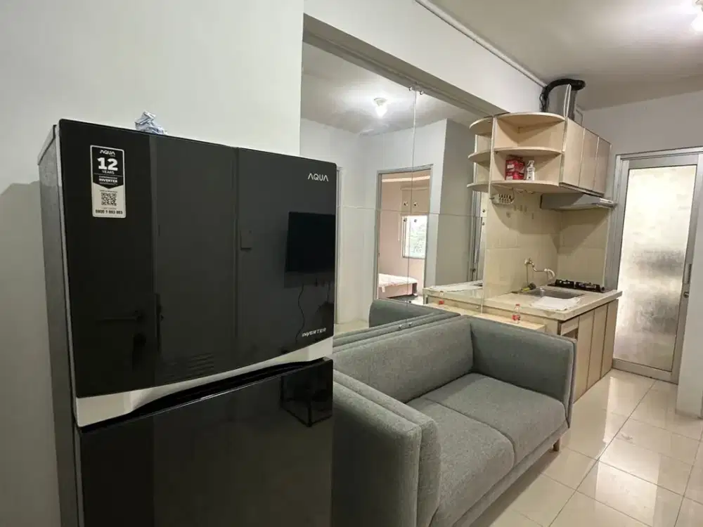 Disewakan Apartement Green Bay Pluit Lengkap Tinggal Kawa koper uk 37 m²