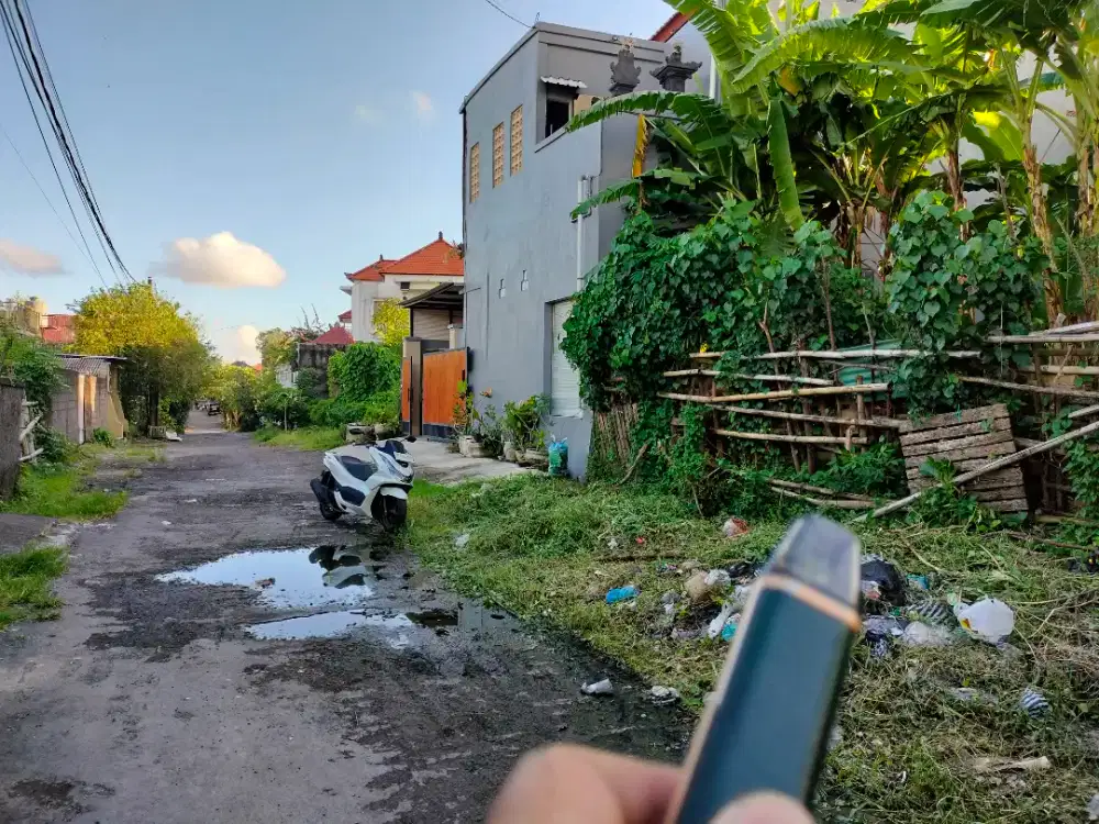 TANAH GATSU BARAT DEKAT KFC MC'D LINGKUNGAN PERUMAHAN
