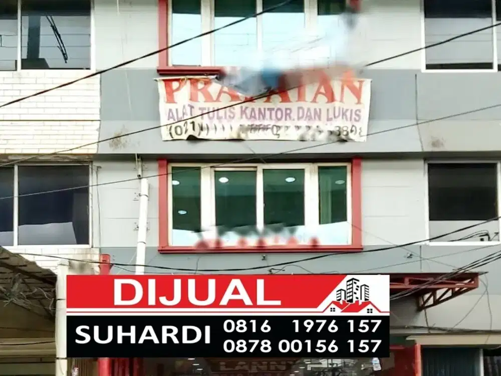 Ruko Toko Buku Prapatan di jual di Fatmawati Raya Jakarta Selatan