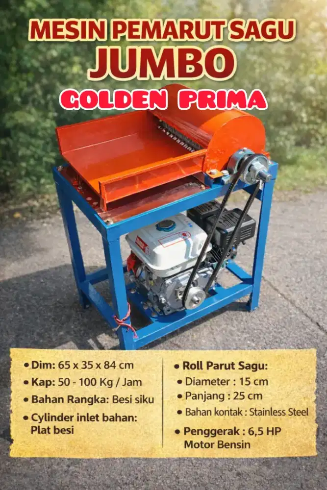 MESIN PARUT SAGU JUMBO GP
