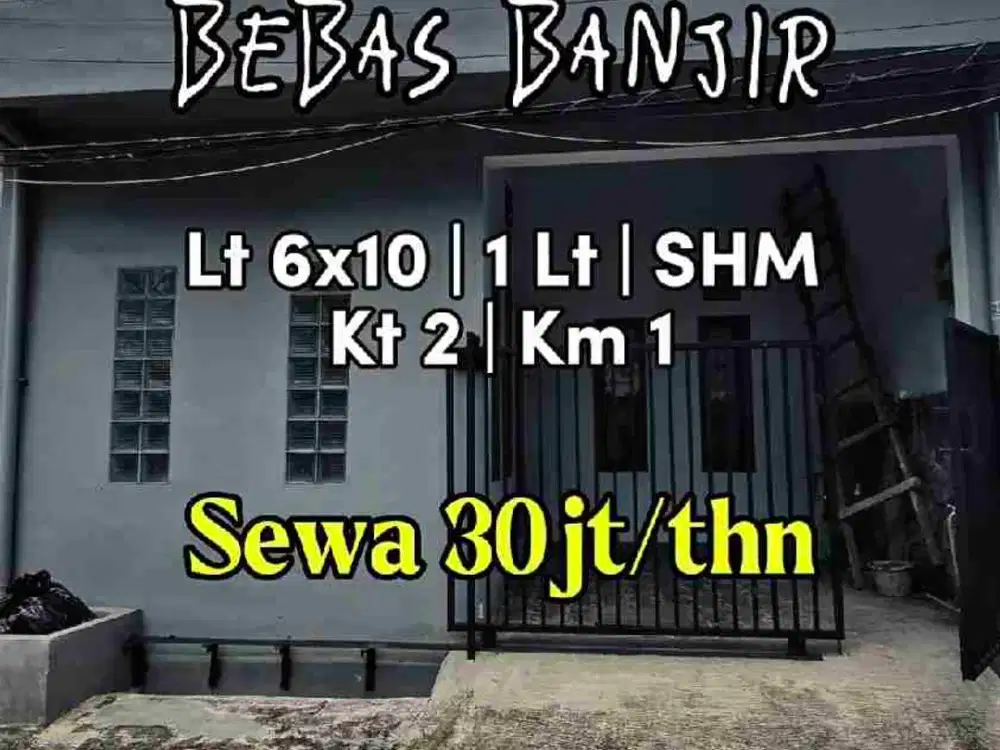 Wilson Disewakan rumah siap huni dan bebas banjir di poris indah