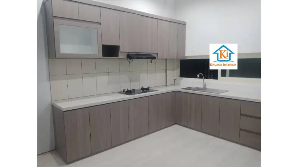 Jasa Bikin Kitchen Set Minimalis Sidoarjo, Kaloka Interior