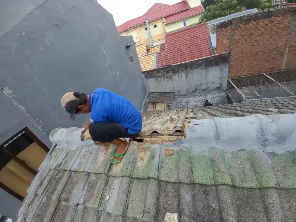 Tukang perbaikan atap bocor,dag,talang,kanopi,renopasi dll