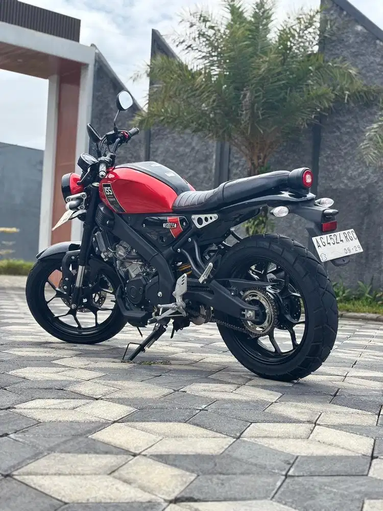 Yamaha XSR 155 VVa thn 2024 Merah Metalik Odo 2rb Koko Motor