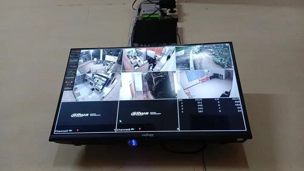 Paket cctv dahua hikvision murah 2mp