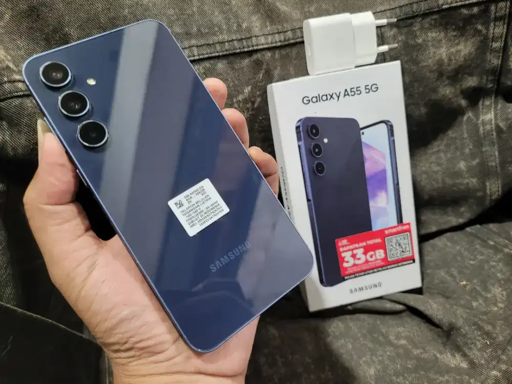 Samsung A55 5G ram 8/256gb mulus fullset original