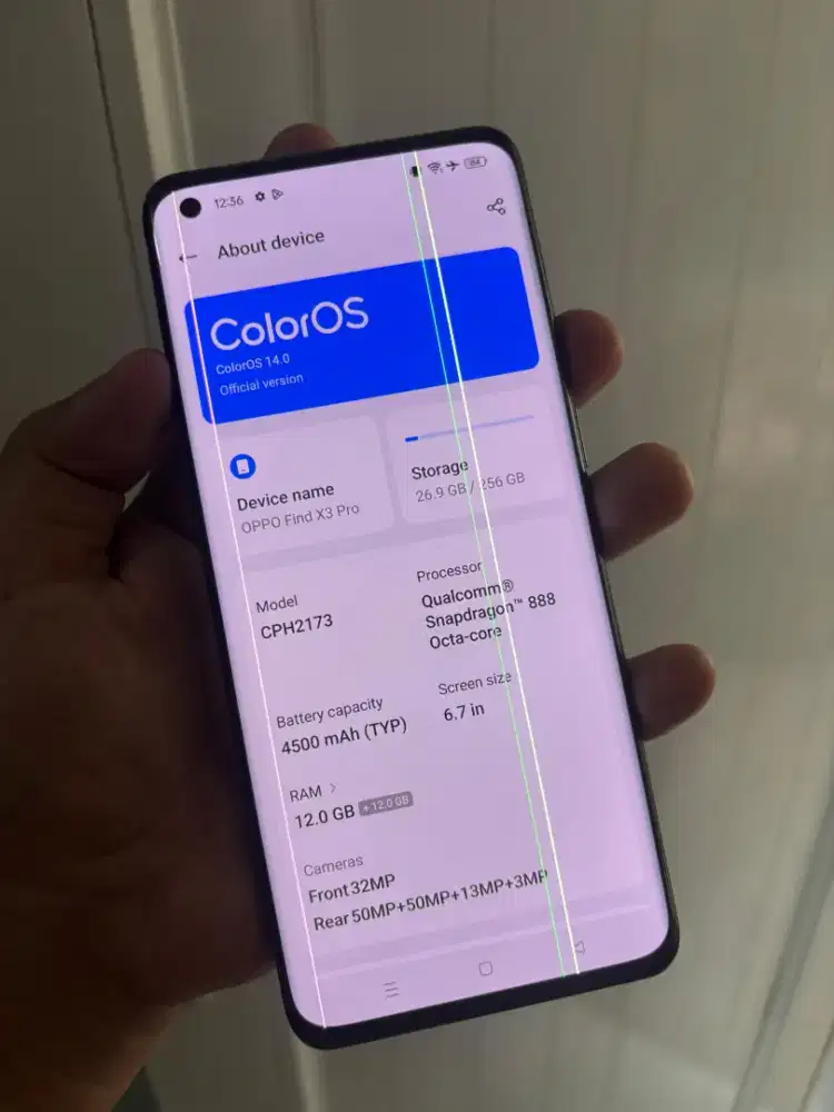 OPPO FIND X3 PRO 5G 12+12/256GB ORIGINAL